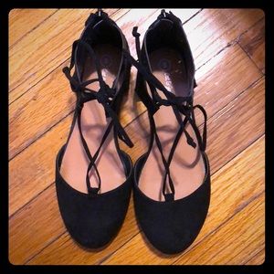 Black flats.. please read description